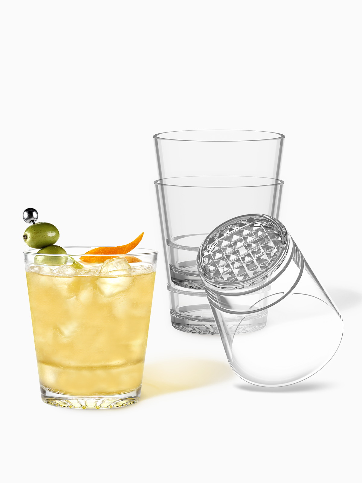 12oz Double Old Fashioned Tritan™ Glasses