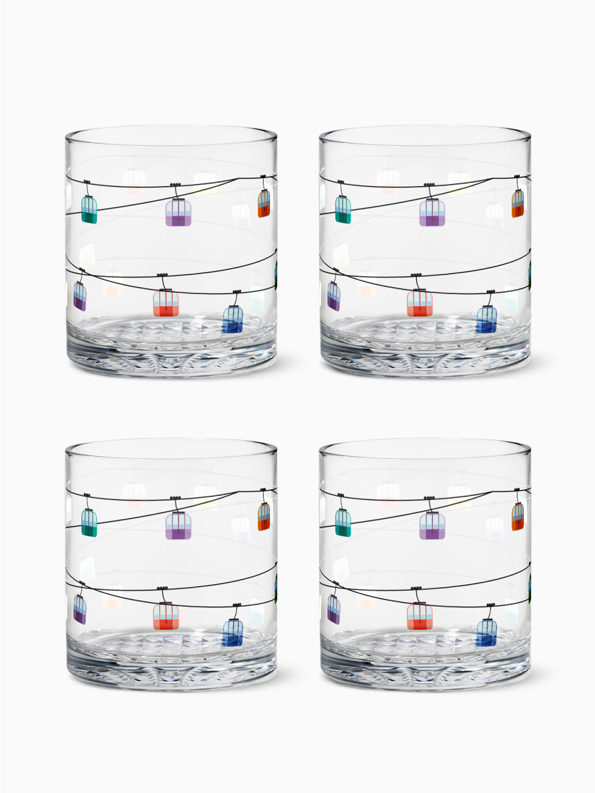 Summit Lift - 12oz Old Fashioned Tritan™ Glasses
