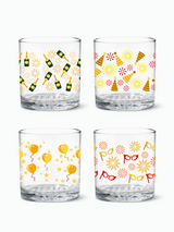 Festive Bliss - 12oz Old Fashioned Tritan™ Glasses