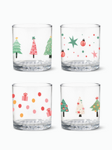 Festive Forest - 12oz Old Fashioned Tritan™ Glasses