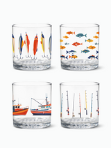 Fisherman's Charm - 12oz Old Fashioned Tritan™ Glasses