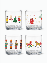Nutcracker Noel - 12oz Old Fashioned Tritan™ Glasses