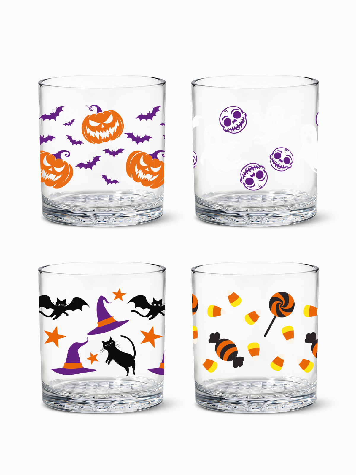 Wicked Times - 12oz Old Fashioned Tritan™ Glasses