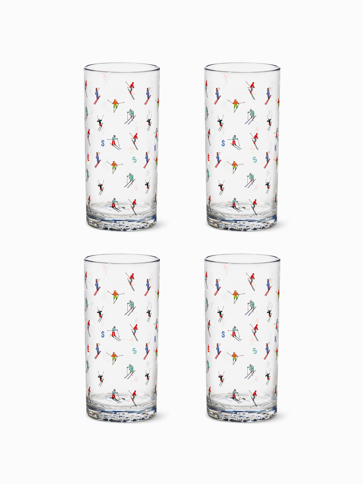 Ski Parade 2.0 - 14oz Highball Tritan™ Glasses