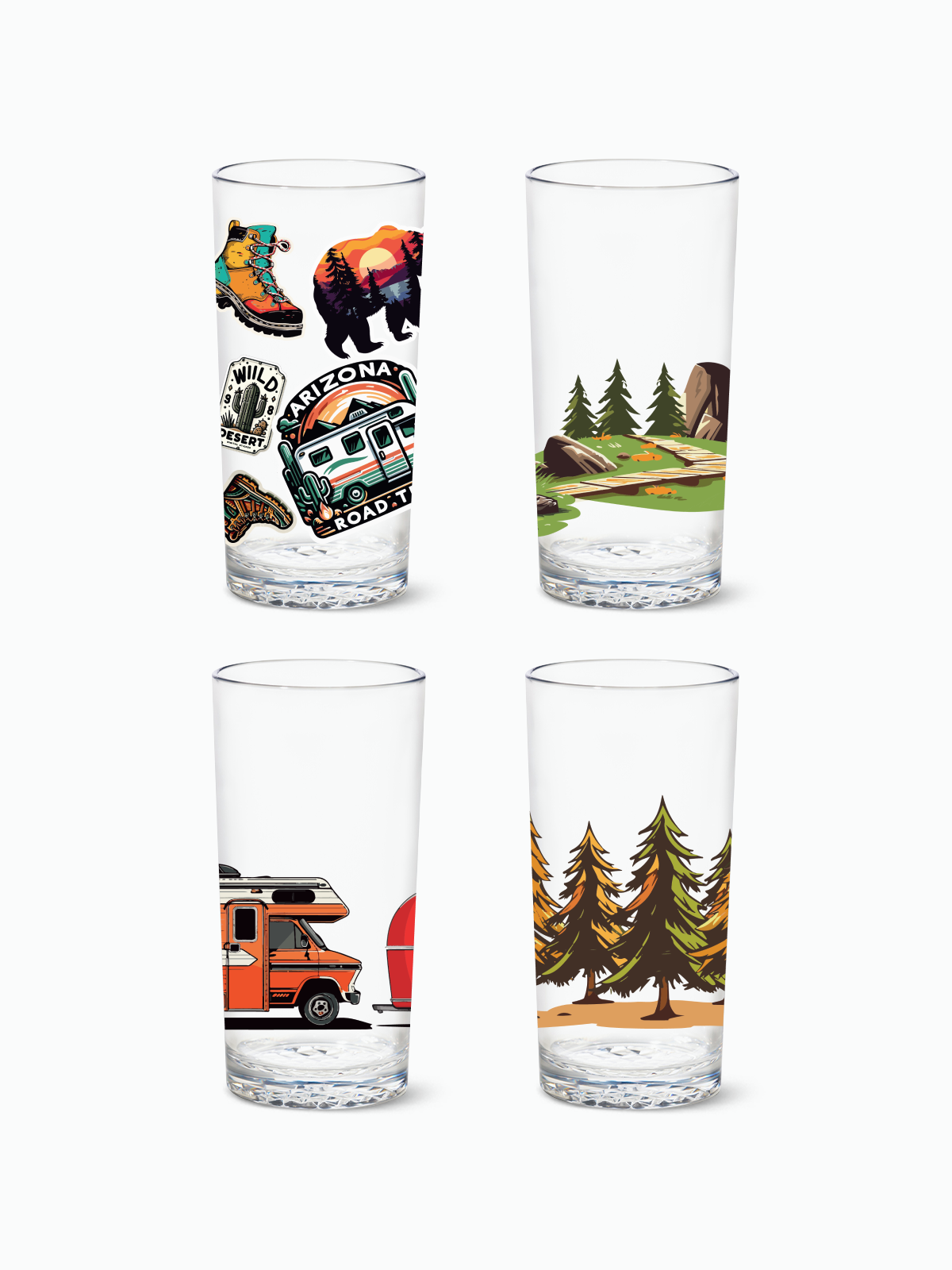 Camp 2.0 - 14oz Highball Tritan™ Glasses