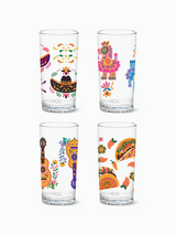 Fiesta Time 2.0 - 14oz Highball Tritan™ Glasses