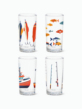 Fisherman's Charm 2.0 - 14oz Highball Tritan™ Glasses