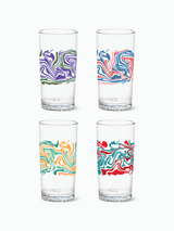 Liquid Marble - 14oz Highball Tritan™ Glasses