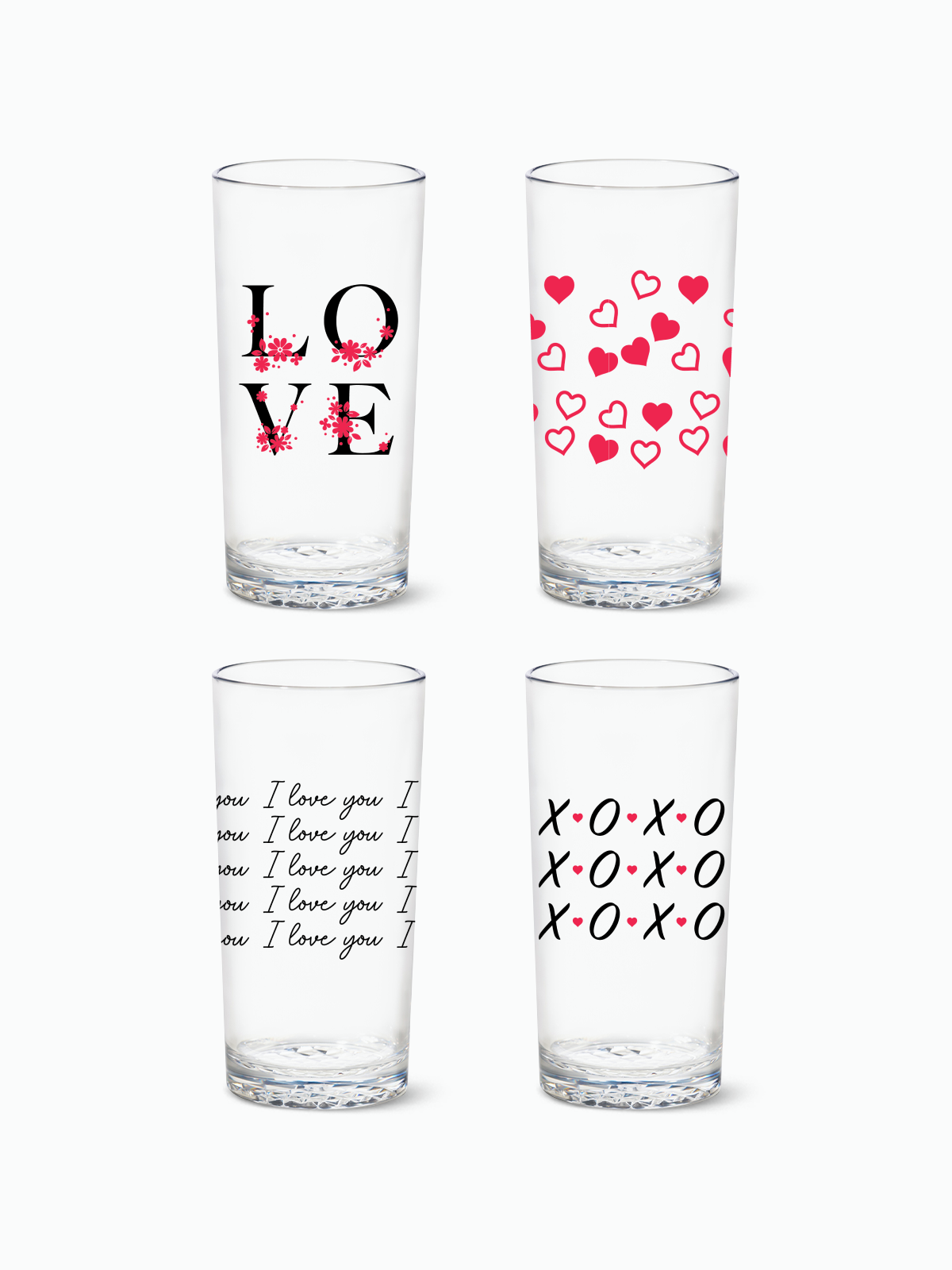Love Wins - 14oz Highball Tritan™ Glasses