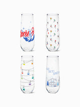 Après Ski 2.0 - 9oz Stemless Champagne Tritan™ Glasses