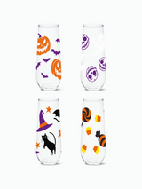 Wicked Times 2.0 - 9oz Stemless Champagne Tritan™ Glasses