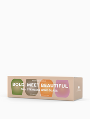 16oz Stemless Wine Tritan™ Glasses - Mixed Colors