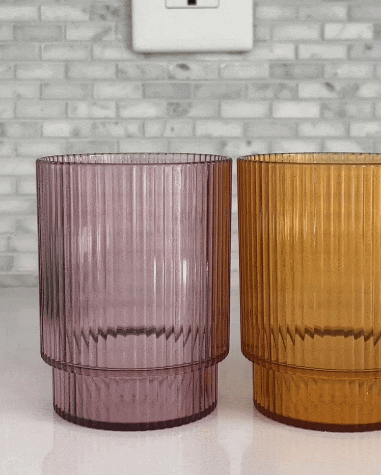 12oz Fluted Tritan™ Tumblers - Mixed Colors