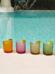 12oz Old Fashioned Tritan™ Glasses - Mixed Colors