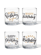 Golden Birthday - 12oz Old Fashioned Tritan™ Glasses