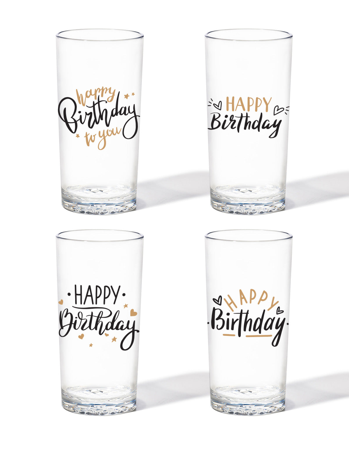 Golden Birthday - 14oz Highball Tritan™ Glasses