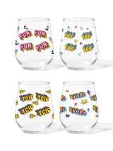 Good Vibe - 16oz Stemless Wine Tritan™ Glasses