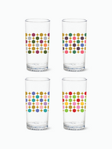 Mid-Century Modern Pattern - 14oz Highball Tritan™ Glasses
