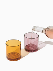 12oz Old Fashioned Tritan™ Glasses - Mixed Colors