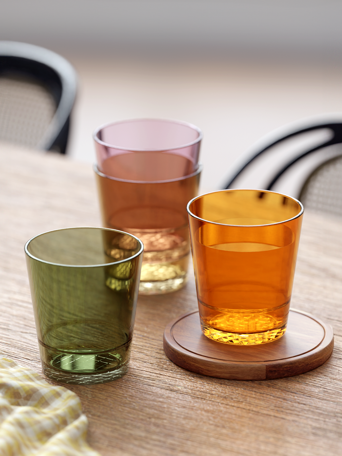 12oz Double Old Fashioned Tritan™ Glasses - Mixed Colors