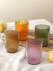 12oz Fluted Tritan™ Tumblers - Mixed Colors