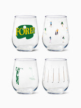 Hole in One - 16oz Stemless Wine Tritan™ Glasses