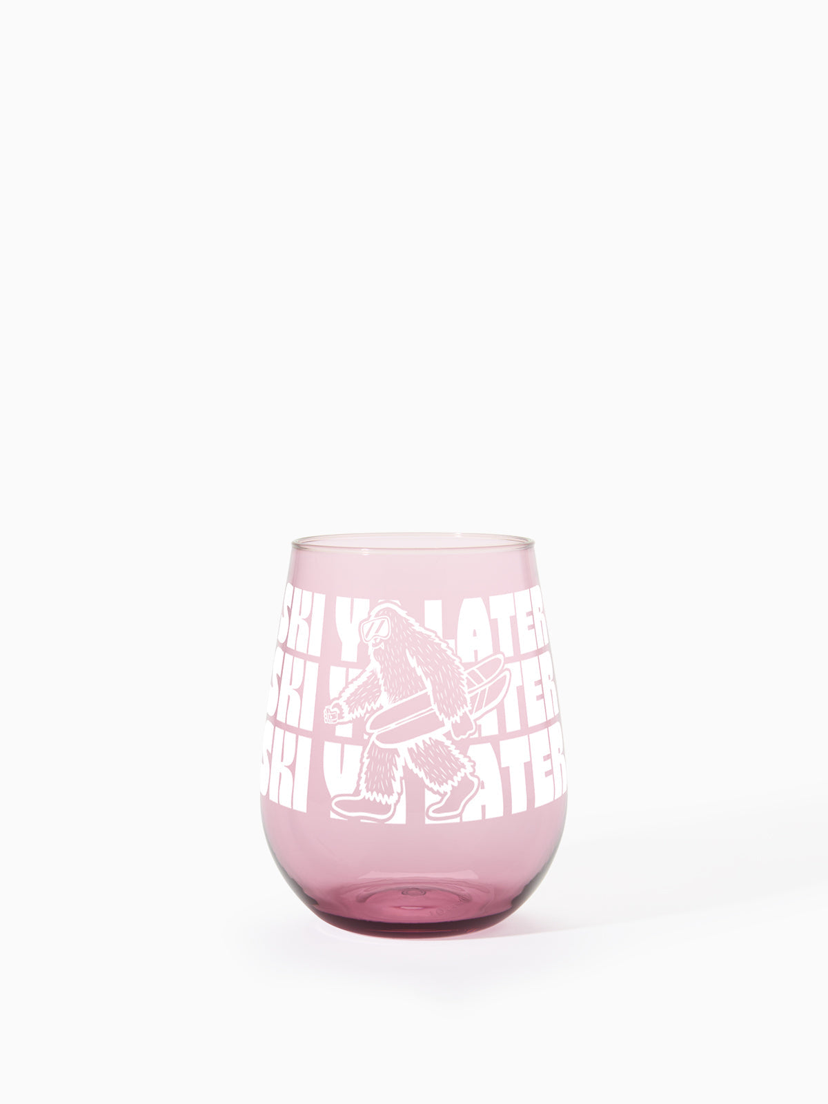 Après Ski Club - 16oz Stemless Wine Tritan™ Glasses - Mixed Colors