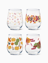 Thanksgiving - 16oz Stemless Wine Tritan™ Glasses