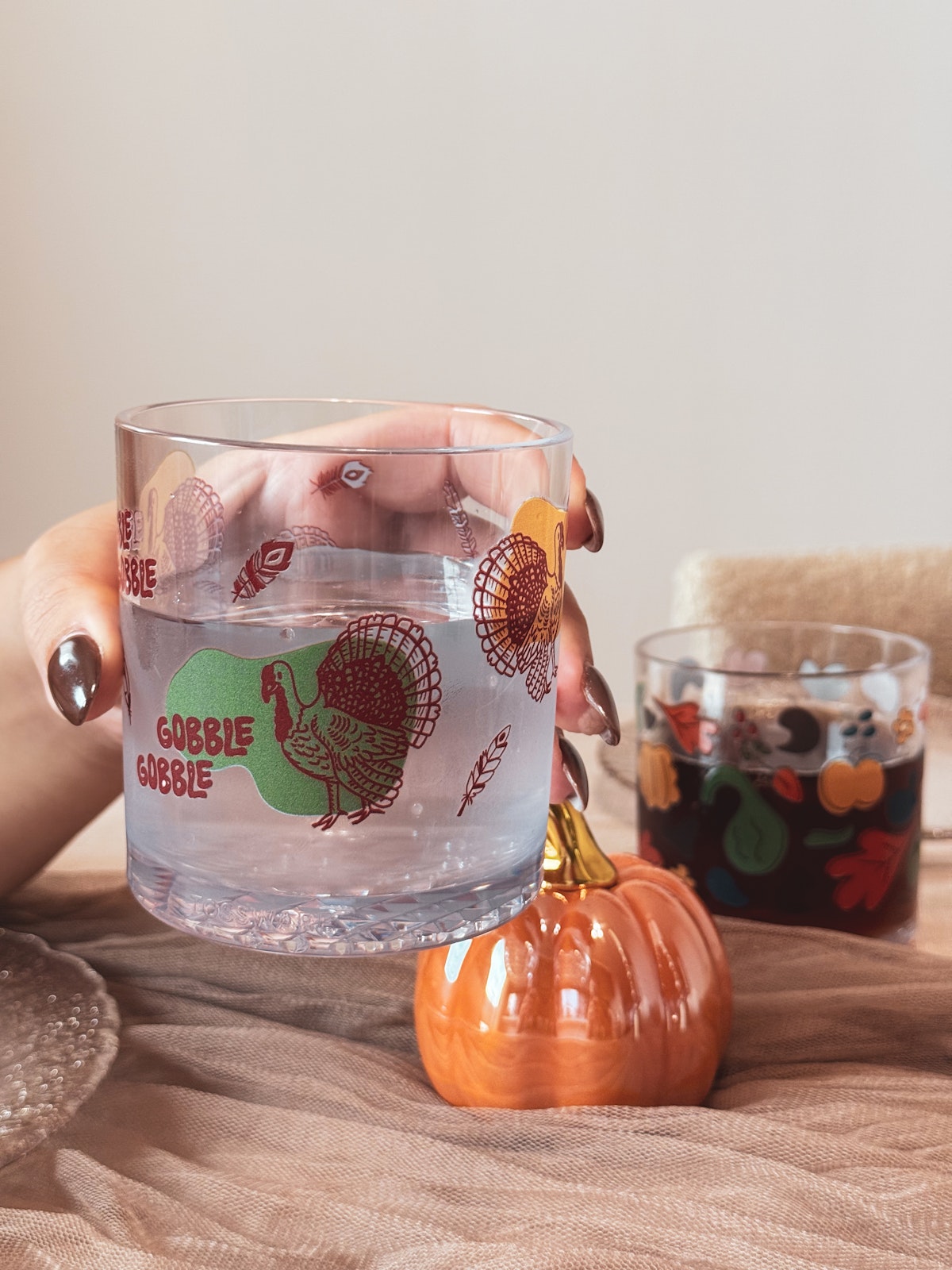 Thanksgiving - 12oz Old Fashioned Tritan™ Glasses